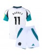 Billige Newcastle United Harvey Barnes #11 Tredjedraktsett Barn 2024-25 Kortermet (+ Korte bukser)